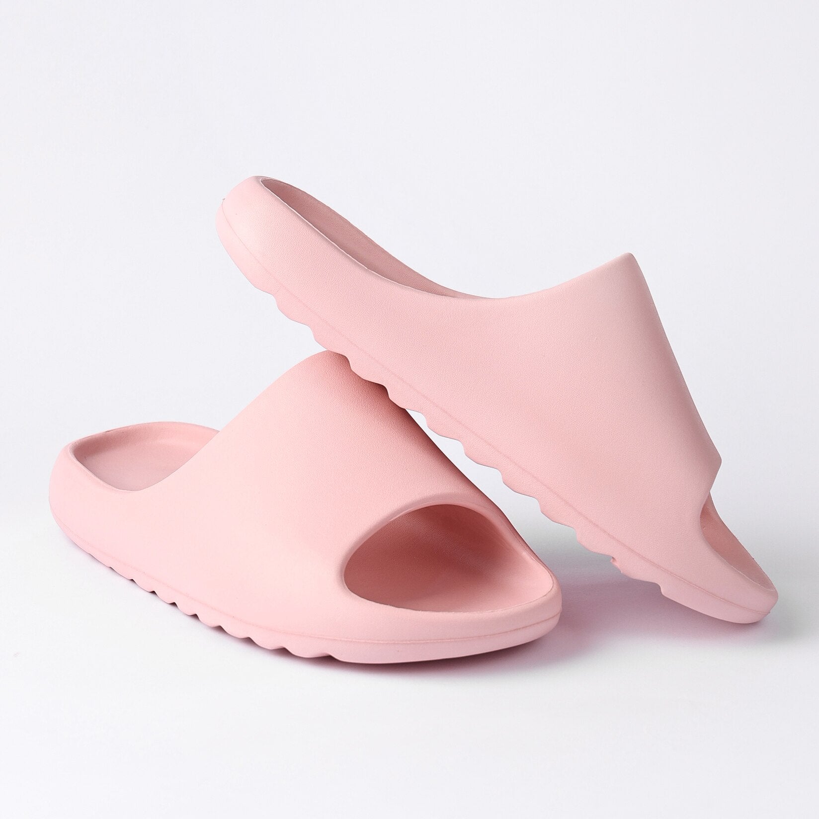 Cloud Pillow Slippers for Women - Pink Girl Slides,Shower Shoes for Co -  Kelequi Zapatería
