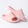 Cloud Pillow Slippers for Women - Pink Girl Slides,Shower Shoes for College Dorm